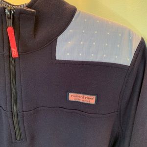 Navy VV Classic Pullover Sweatshirt